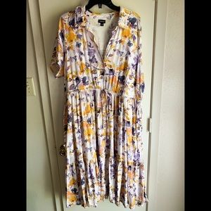 NWOT Torrid Button-Up Dress